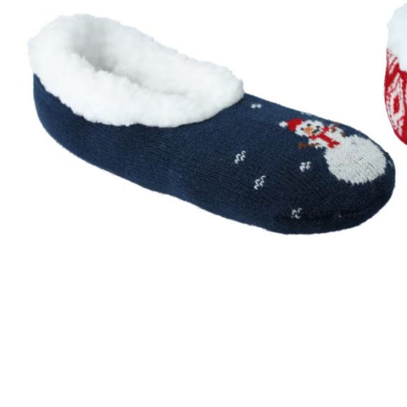 NWT Natural Reflections Double Layer Home Slippers with Aloe for 2-Pair (OS) - Picture 3 of 9